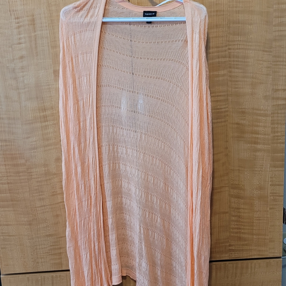 Torrid open front kimono